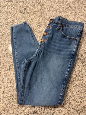 Madewell Skinny Jeans — Medium Blue Wash